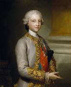 Anton Raphael Mengs Portrait of the Infante Gabriel of Spain oil painting on canvas